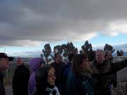 Group arrives at Mt Stromlo