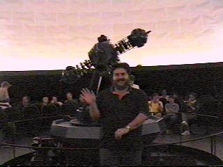 Mark in planetarium
