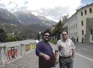 Mark and Volker in
Innsbruck