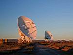 VLA at sunset