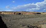 view across chaco wash