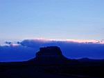 fajada butte at sunset