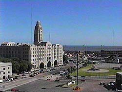 Montevideo port area