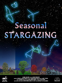 Seasonal STARGAZING poster